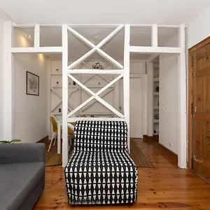 Appartement Typical Portuguese In Sao Bento, Lisboa